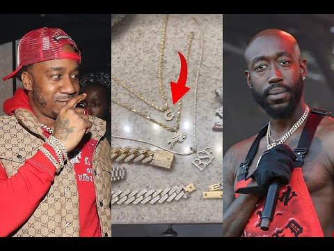 Benny The Butcher Shows Off The Freddie Gibbs Snatched Chain After Freddie Snitches On Him On Ig