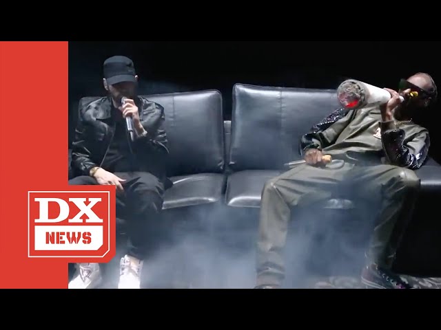 Eminem & Snoop Dogg Deliver Smokey Metaverse Performance