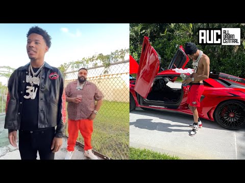 Nado Wick Pulls Up On Dj Khaled In A $800k Lamborghini