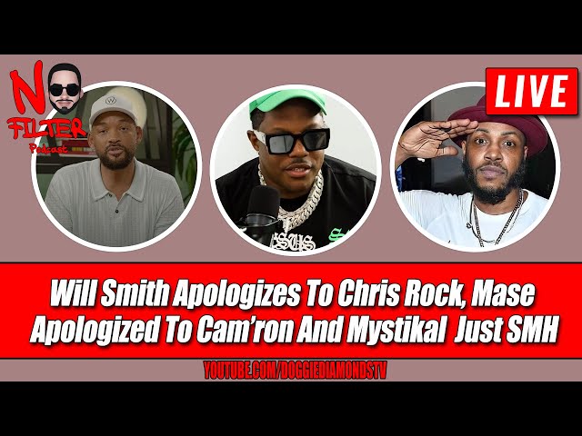 Will Smith Apologizes To Chris Rock, Mase Apologized To Cam’ron And Mystikal Just Smh