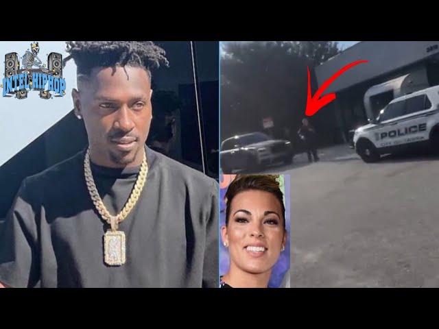 Antonio Brown Stops His Ex Wife Chelsie From Stealing His Rolls Royce Truck With Police!