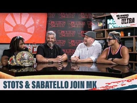 Bellator’s Raufeon Stots & Danny Sabatello Talk Trash Face To Face Live During Morning Kombat