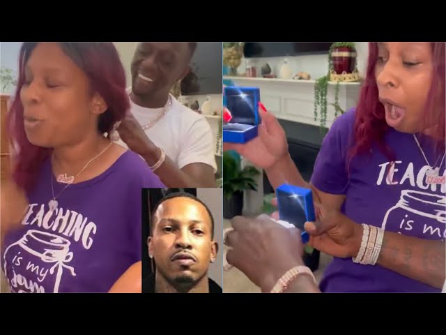 Boosie Surprise￼s Trouble’s Sister With Diamond Ring & Necklace For Her Birthday