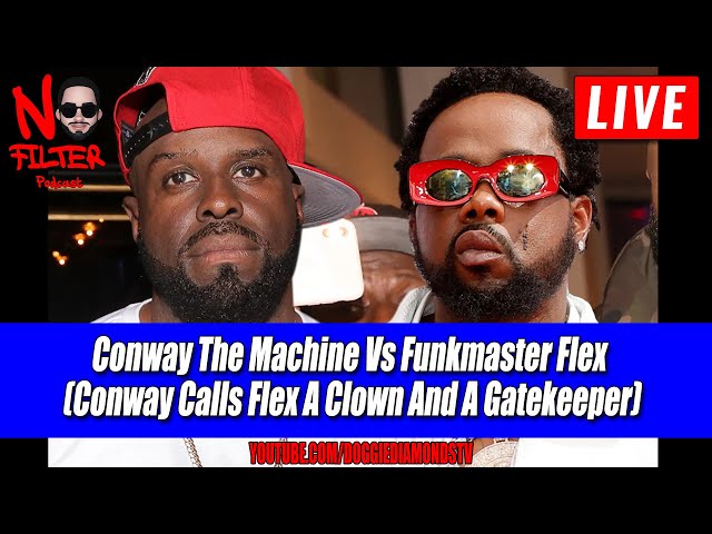 Conway The Machine Vs Funkmaster Flex (conway Calls Flex A Clown And A Gatekeeper)