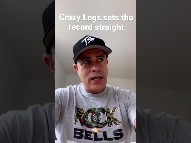 Crazy Legs Sets The Record Straight About Puerto Rican’s Contributions To Hip Hop