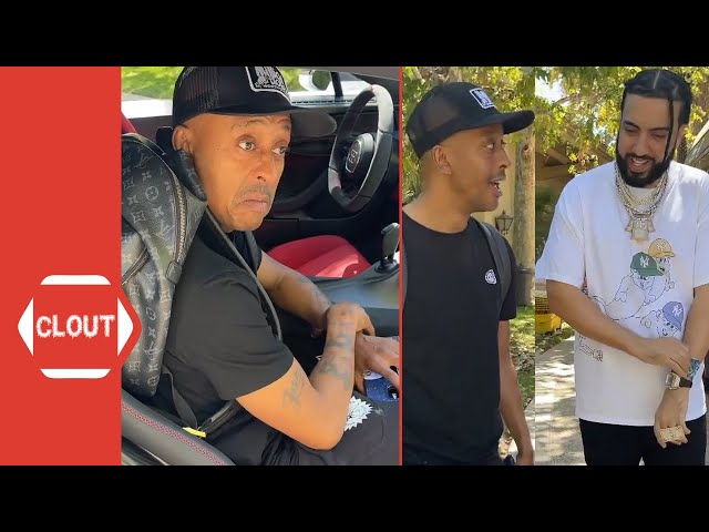 Gillie Da King Pulls Up On French Montana Gets A Tour Of His $20m Mansion & Luxury Car Collection!