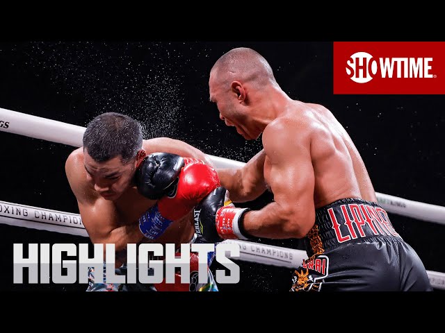 Omar Figueroa Jr. Vs. Sergey Lipinets: Highlights | Showtime Championship Boxing