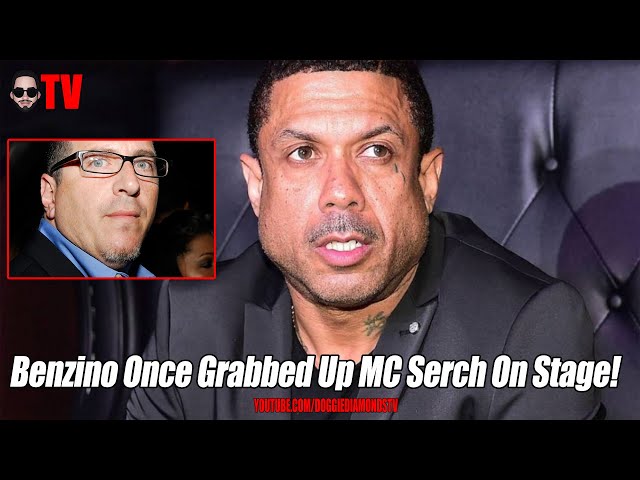 “benzino Storms Stage, Grabs Mc Serch While Biz Markie Looks On In Shock!”