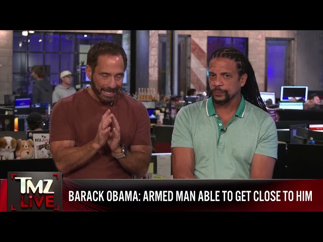 “security Breach: Armed Individual Approaches Barack Obama’s Suv | Tmz Live”