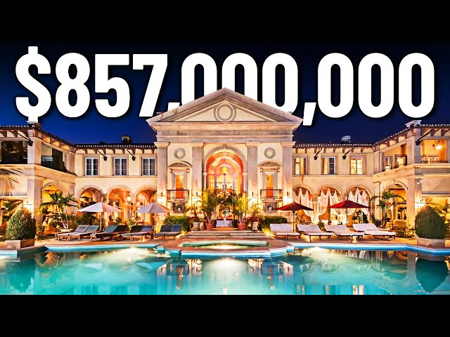 A Glimpse Inside Beverly Hills’ $857 Million Mansion: The Pinnacle Of Luxury Living