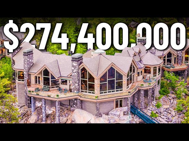 A Glimpse Into Lake Tahoe’s Priciest Property: The $274.4 Million Mansion