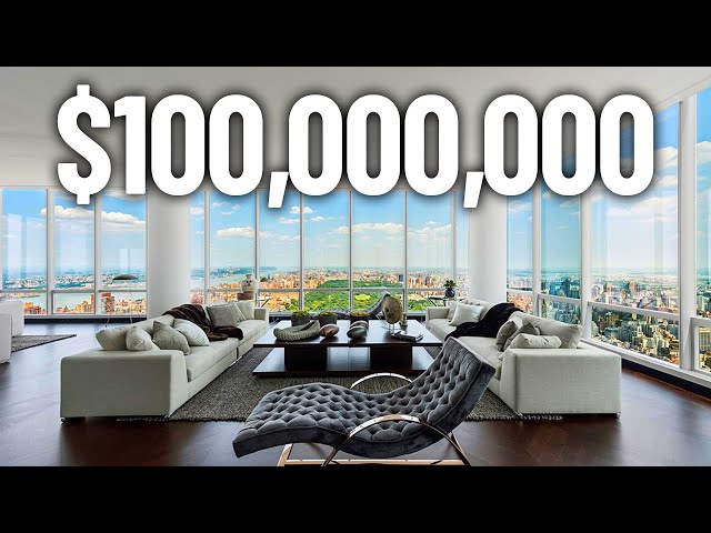 Exploring A $100 Million Luxury Residence On Billionaires’ Row In Nyc