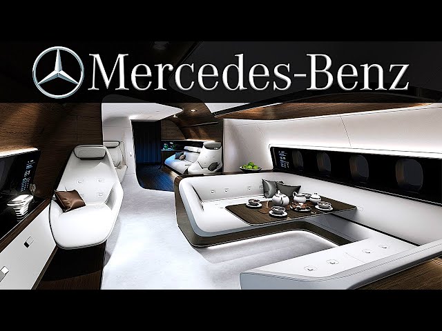 Exploring The Design Of Mercedes’ Exclusive Private Jet