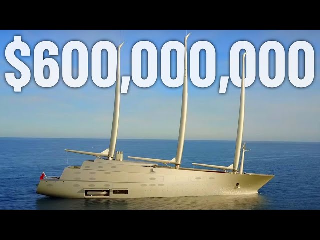 Exploring The Exquisite Features Of A $600 Million Billionaire’s Mega Yacht