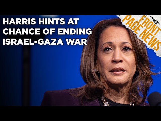 Harris: Sinwar’s Death Could Pave The Way For Peace In Israel Gaza Conflict