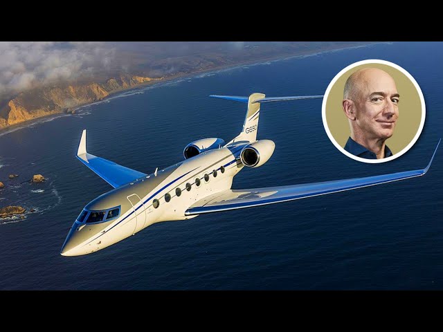 Inside Jeff Bezos’ $150 Million Luxury Private Jet Experience