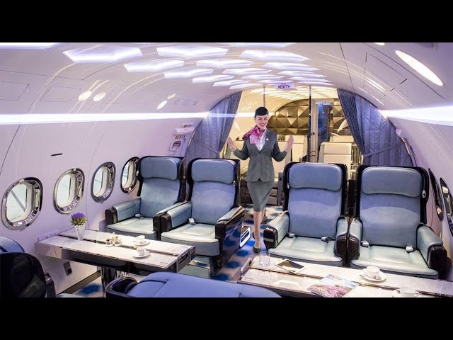 Inside The $100 Million Boeing B737 Business Jet: Luxury Redefined