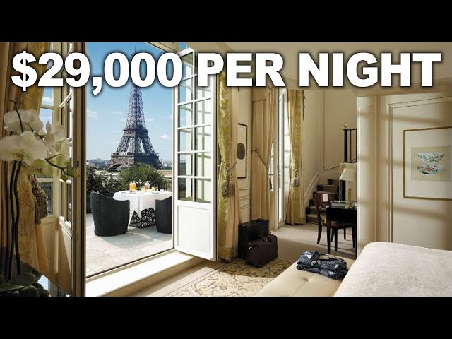 Luxury Accommodations: Exploring Paris’s Priciest Hotel Suites