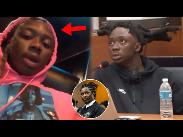 Slimelife Shawty Testifies In Young Thug Trial: Confirms Ysl As A Gang