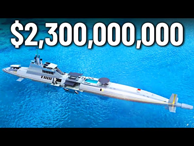 The $2.3 Billion Luxury Underwater Yacht