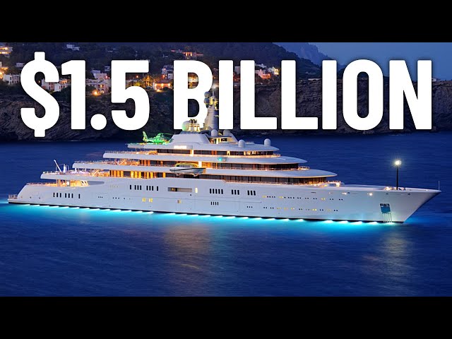 The World’s Priciest Yacht: A Look At Luxury On The Seas