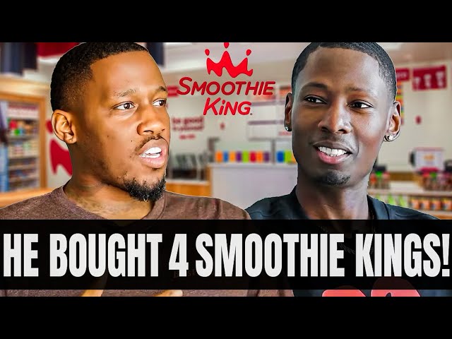 From Zero To Millions: How He Transformed A $10k Investment Into 4 Smoothie Kings!