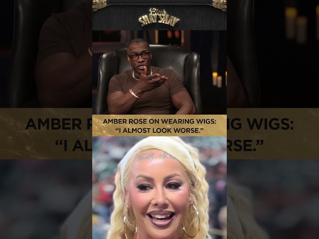 Amber rose discusses wigs: “i think i look worse!” | club shay shay