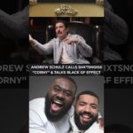 Andrew schulz critiques shxtngigs and discusses influence of black girlfriend on club shay shay