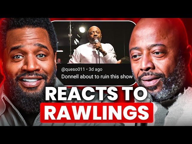 Corey holcomb addresses fan reactions to donnell rawlings at comedy roast battle