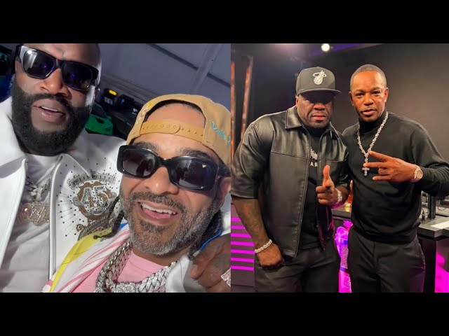 Jim jones pulls up on rick ross after 50 cent sides with camron in dipset feud