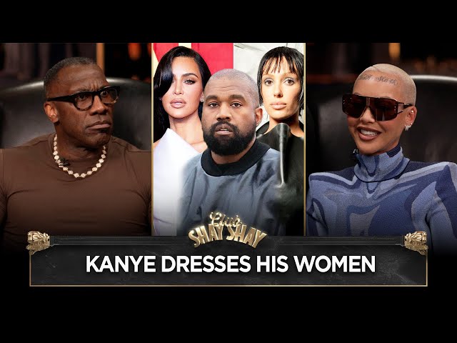 “kanye west’s fashion influence: dressing amber rose, kim kardashian, and bianca censori to inspire male desire”