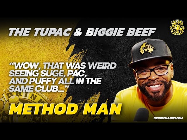 “method man reflects on navigating the tupac and biggie rivalry while collaborating with hip hop icons”