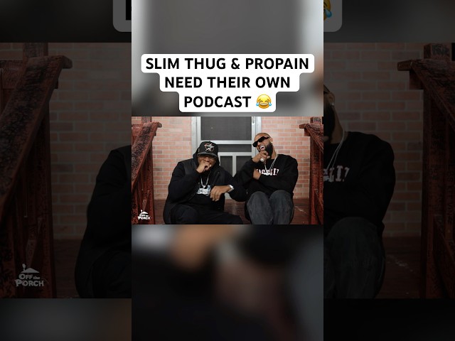 Slim thug & propain have a hilarious debate about who’s last album was better 😂😂😂