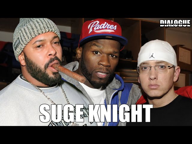 Suge knight opens up about his encounter with eminem during 50 cent’s ‘in da club’ filming.